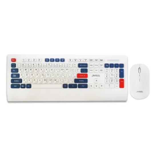 Jedel WS671 2.4Ghz Wireless Keyboard mouse Combo