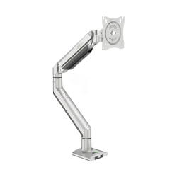 Kaloc KLC-DS150 17-35 Inch Silver Body Single Monitor Arm