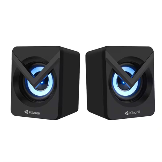 KISONLI L-1040 MULTIMEDIA WIRED MINI LED SPEAKER