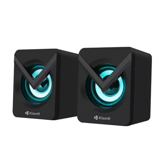 KISONLI L-1040 MULTIMEDIA WIRED MINI LED SPEAKER