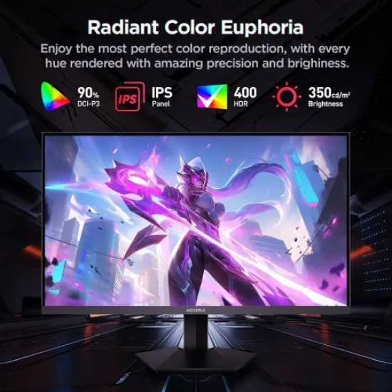 KOORUI G2421V 23.8" 180Hz 1ms QHD IPS Display Gaming Monitor