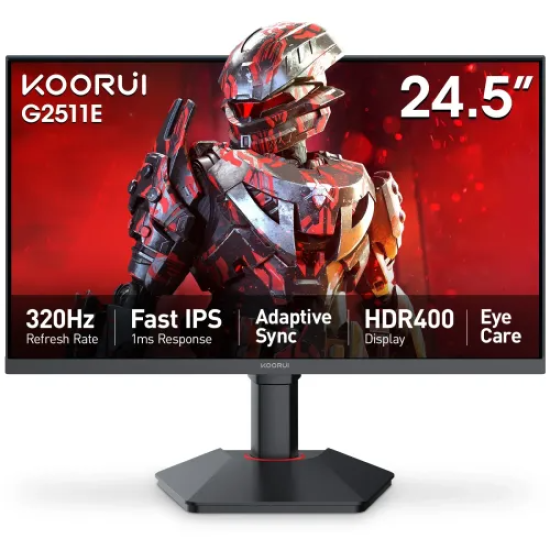 KOORUI G2511E 24.5" 320Hz 1ms FHD IPS Display Gaming Monitor