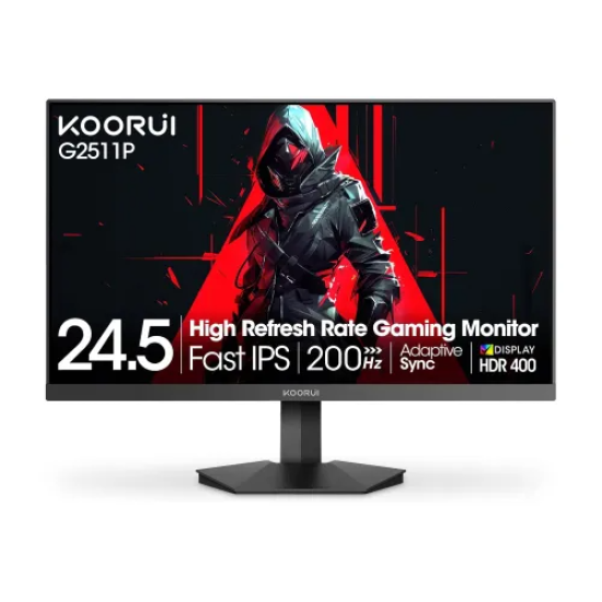 KOORUI G2511P 24.5" 200Hz FHD IPS Display Gaming Monitor