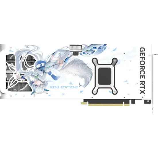 Manli Polar Fox V2 GeForce RTX 5070 OC GDDR7 12GB Graphics Card