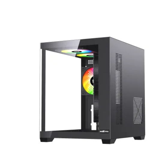 Maxcool Inferno MC5 Mid Tower Micro ATX Gaming Casing|Black