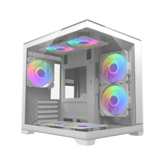 MaxGreen Bright Wave F7 Mid Tower M-ATX Gaming Casing