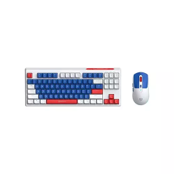 Micropack KM-269W Wireless Membrane Keyboard & Mouse Combo I Navy
