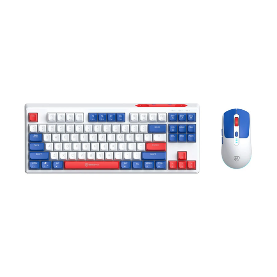 Micropack KM-269W Wireless Membrane Keyboard & Mouse Combo I Red