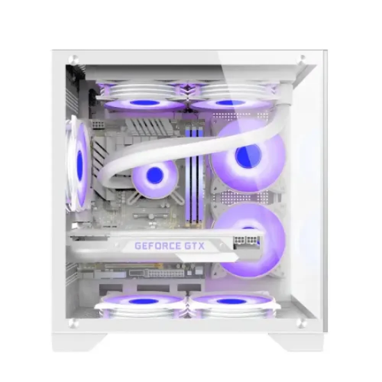 Monarch Mystery Box WH X5 M-ATX Desktop Gaming Case