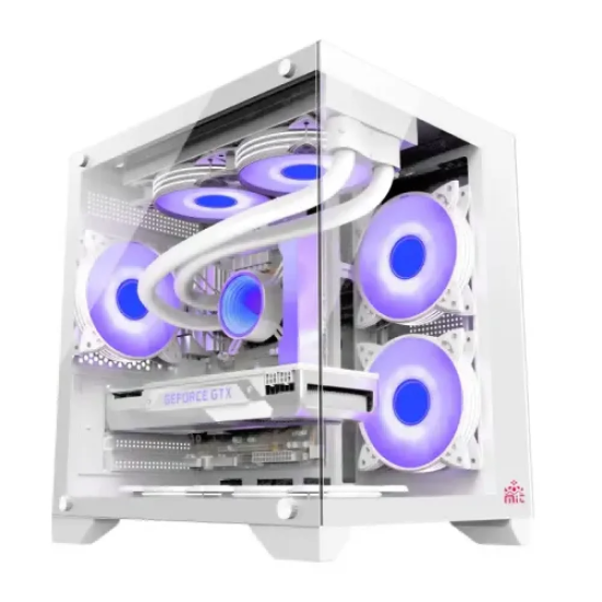 Monarch Mystery Box WH X5 M-ATX Desktop Gaming Case