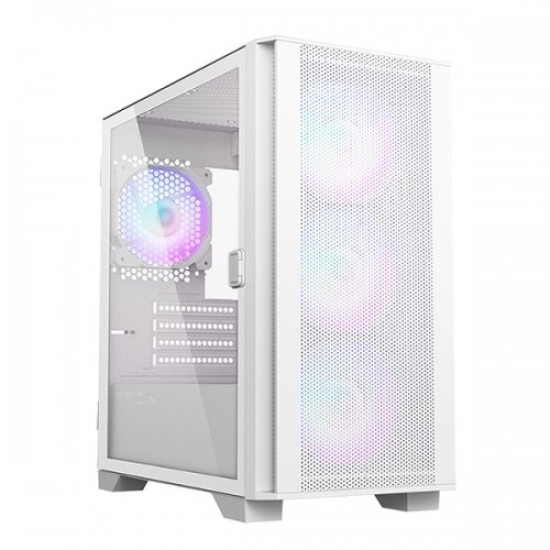 Montech AIR 100 ARGB Micro ATX Mid-Tower Case|White