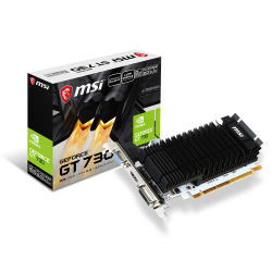 MSI GeForce GT 730 2GB 64-bit DDR3 PCI Express 2.0 Graphics Card