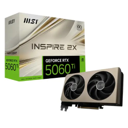 MSI GeForce RTX 5060 Ti 16G INSPIRE 2X OC 16GB 128-bit GDDR7 Graphics Card