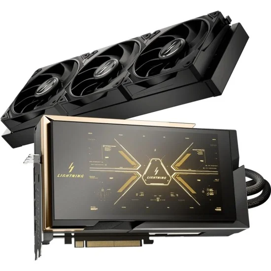 MSI GeForce RTX 5090 32GB  GDDR7 512-bit LIGHTNING Z Graphics Card