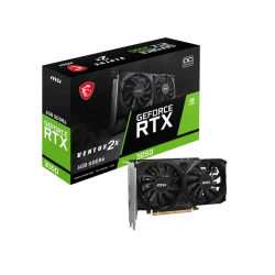 MSI GeForce RTX 3050 VENTUS 2X E 6G 96-bit OC GDDR6 Graphics Card