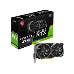 MSI GeForce RTX 3050 VENTUS 2X XS OC 8GB 128-bit GDDR6 Graphics Card