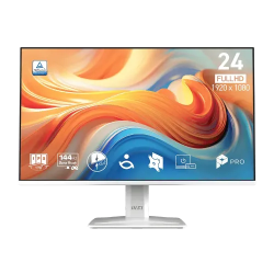 MSI PRO MP243W E14 23.8" 144Hz IPS FHD Business Monitor|White