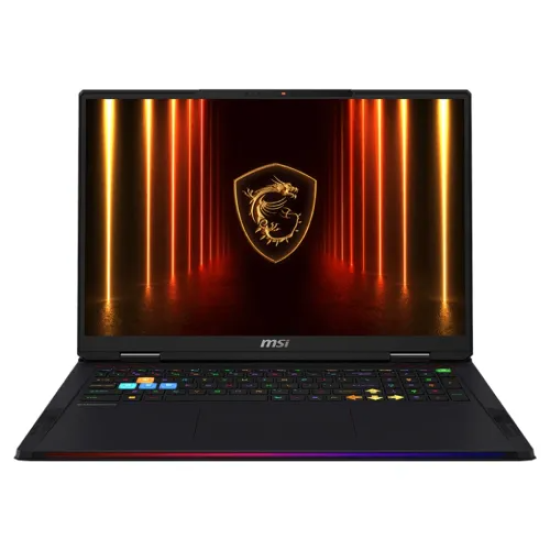 MSI Raider 18 HX AI A2XWJG Core Ultra 9 285HX RTX 5090 24GB Graphics 18InchUHD+ Mini LED 120Hz Gaming Laptop