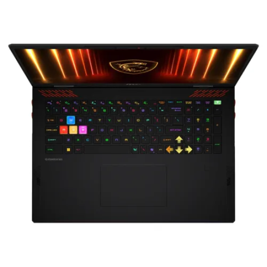 MSI Raider 18 HX AI A2XWJG Core Ultra 9 285HX RTX 5090 24GB Graphics 18InchUHD+ Mini LED 120Hz Gaming Laptop