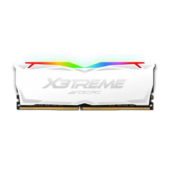 OCPC X3 RGB DDR4 8GB 3200MHz Desktop RAM White