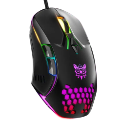 Onikuma CW902 RGB Wired Gaming Mouse (BLACK)