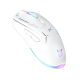 Onikuma CW917 RGB Dual Mode Wired + 2.4GHz Wireless Mouse| White