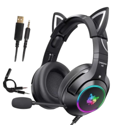Onikuma K9 RGB Gaming Headphone|Wired