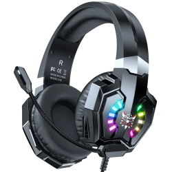 ONIKUMA X32 Wired Gaming RGB Headset With Flexible Mic