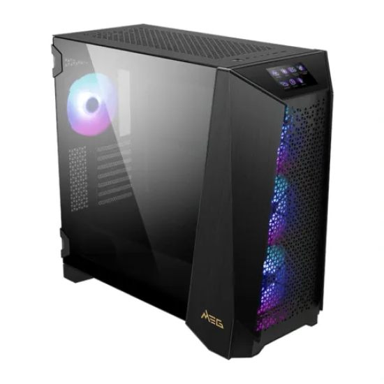 MSI MEG PROSPECT 700R ARGB EATX Mid Tower Gaming Casing With 4.3" Touch Display