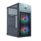 OVO J-618 B Acrylic RGB Mini-Tower mATX Gaming Casing|Black