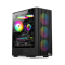 PC Power Air X Mesh BK Micro-ATX Mid Tower Gaming Casing
