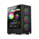 PC Power Air X Mesh BK Micro-ATX Mid Tower Gaming Casing