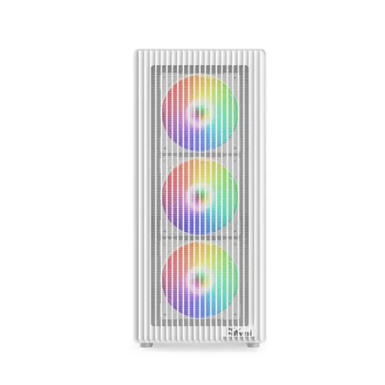 PC Power Air X Mesh WH Micro-ATX Mid Tower Gaming Casing