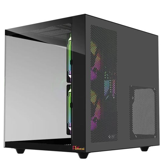 PC POWER GS620 ICE CUBE MINI V2 5 FANS GAMING CASE
