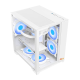 PC Power Ice Cube V2 WH M-ATX ARGB Gaming Casing