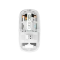 PC Power PGM-P4 Transparent Wireless Mouse | White