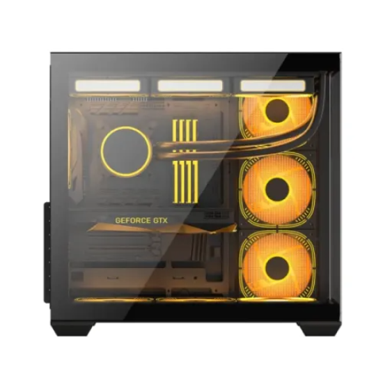 PC Power PP-GS605 ICE BERG STEALTH Black ATX Casing