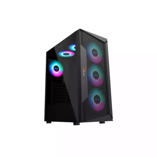 PC POWER PG-200 Bk VOX MESH ARGB ATX GAMING CASE