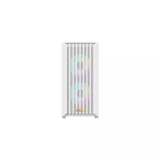 PC Power White Breeze Mesh Gaming Case WIth PSU