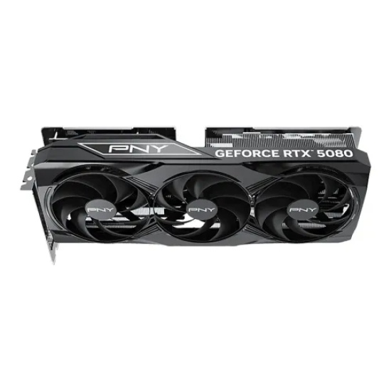 PNY GeForce RTX 5080 OC GDDR7 16GB Triple Fan Graphics Card