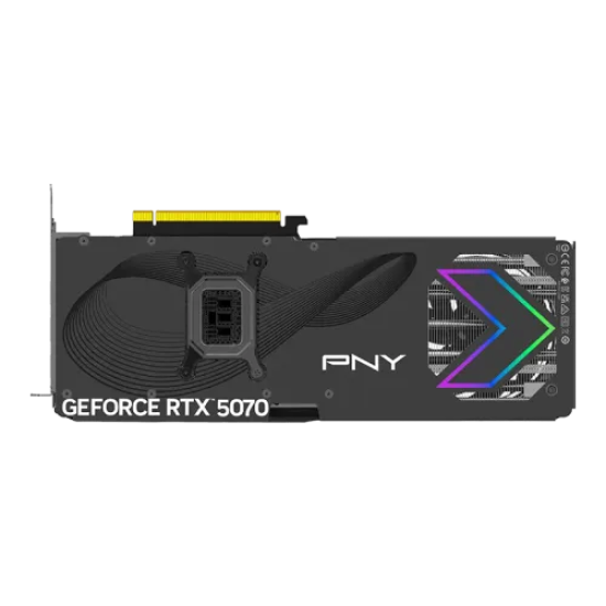 PNY GeForce RTX 5070 ARGB EPIC-X RGB OC Triple Fan GDDR7 12GB Graphics Card