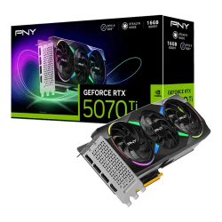 PNY GeForce RTX 5070 Ti ARGB EPIC-X RGB Triple Fan GDDR7 16GB Graphics Card