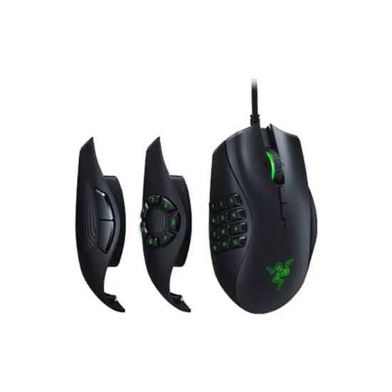 Razer Naga Trinity - Multi-color Wired MMO Gaming Mouse | Black