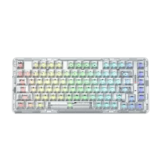 Redragon ELF PRO K649 RGB Transparent Mechanical Keyboard