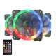 Redragon GC-F009 RGB Casing Cooler Fan Three Pack with Remote