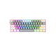 Redragon K617 FIZZ 60% Rainbow RGB Wired Gaming Mechanical Keyboard|Gray White