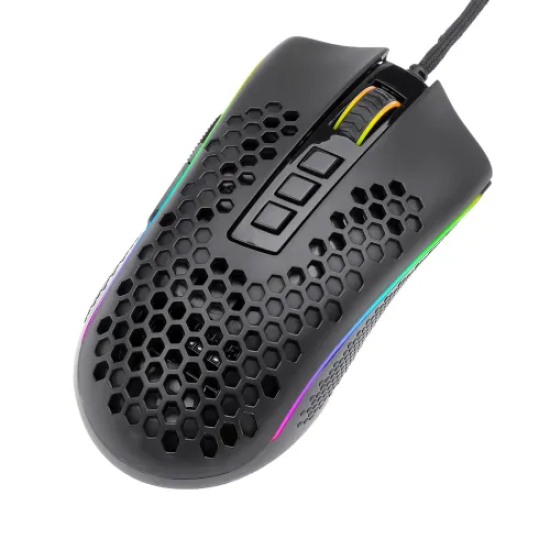 Redragon M808 Storm Wired Lightweight RGB Honeycomb Gaming Mouse