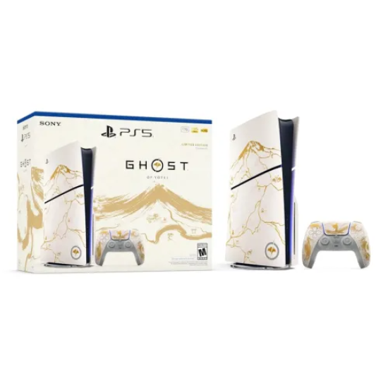 Sony PlayStation 5 Ghost of Yōtei Gold Limited Edition 4K Gaming Console