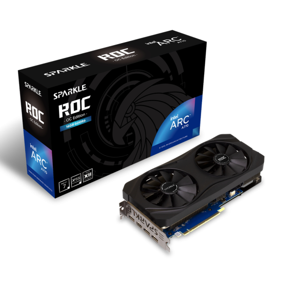 Sparkle Intel Arc A770 ROC OC Edition GDDR6 16GB Graphics Card