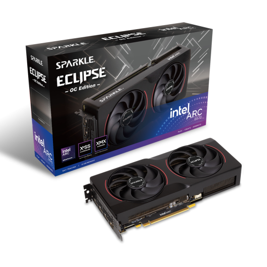 SPARKLE Intel Arc B570 Eclipse OC DDR6 10GB Graphics Card